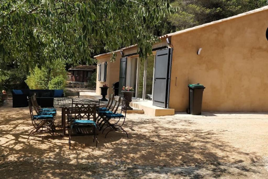 Villa Cigalons En Pleine Pinede Avec Piscine Chauffee De Mai A Septembre Auriol Eksteriør bilde