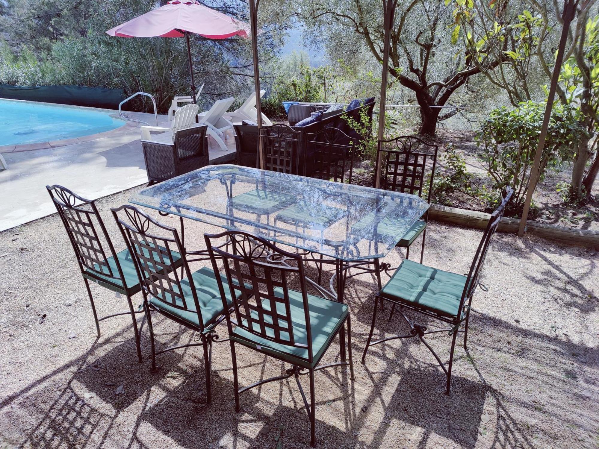 Villa Cigalons En Pleine Pinede Avec Piscine Chauffee De Mai A Septembre Auriol Eksteriør bilde