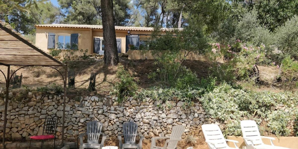 Villa Cigalons En Pleine Pinede Avec Piscine Chauffee De Mai A Septembre Auriol Eksteriør bilde