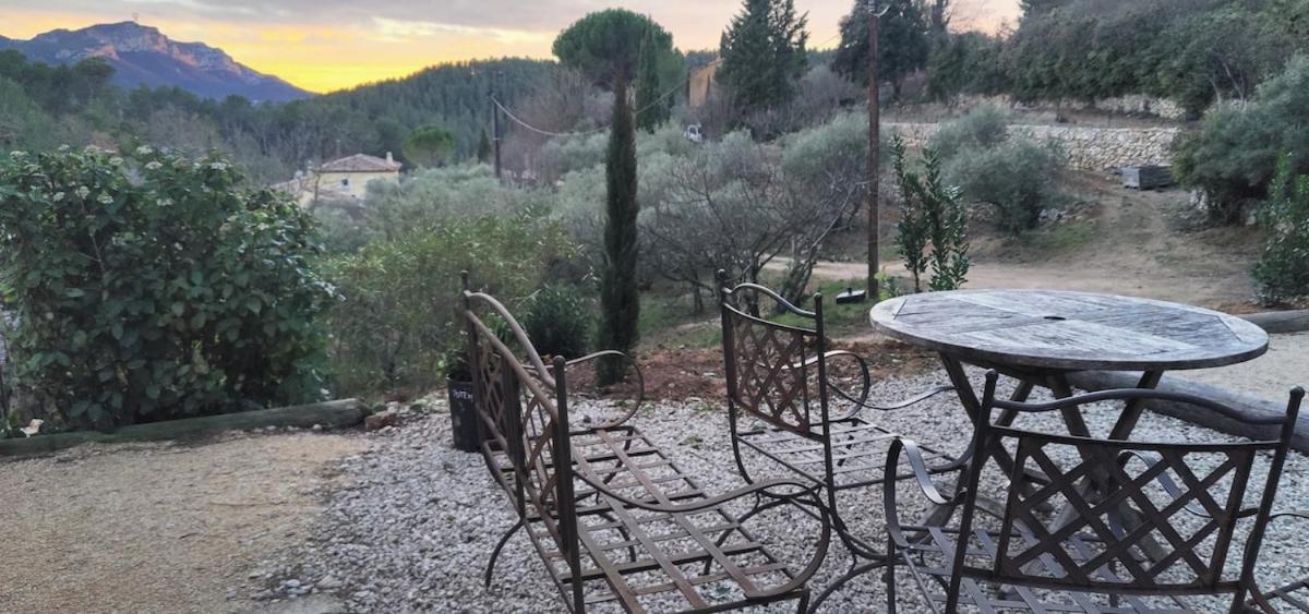 Villa Cigalons En Pleine Pinede Avec Piscine Chauffee De Mai A Septembre Auriol Eksteriør bilde