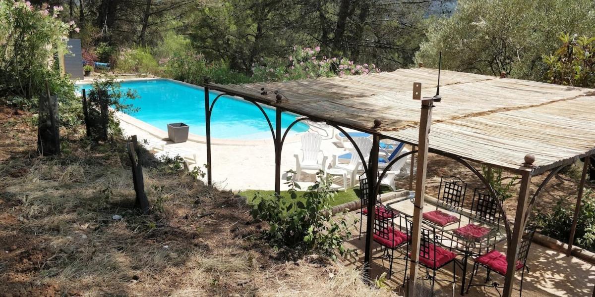 Villa Cigalons En Pleine Pinede Avec Piscine Chauffee De Mai A Septembre Auriol Eksteriør bilde