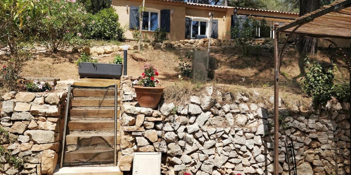 Villa Cigalons En Pleine Pinede Avec Piscine Chauffee De Mai A Septembre Auriol Eksteriør bilde
